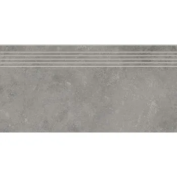 Schodnice RAKO Dale RAKO Dale DCPSR880 schodovka tmavě šedá 30x60 cm