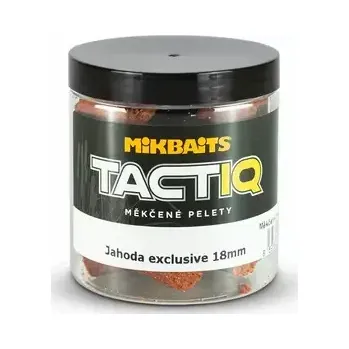 Mikbaits Měkčené pelety TactiQ Jahoda exclusive 250ml 18mm (M10111)