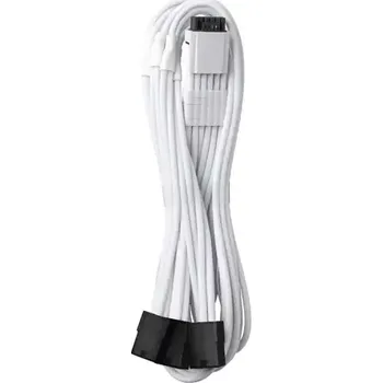 Kabel do PC CableMod PRO ModMesh 8-Pin PCIe Trojtý prodlužovací kabel 45 cm - bílá (CM-PCAB-16P3-N45KW-5PW-R)