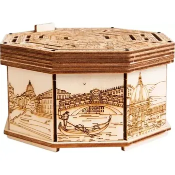 Hlavolam EscapeWelt Dřevěný hlavolam Secret Maze Box (EW02)