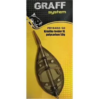 Volný čas Graff Krmítko feeder XL polycarbon 50g (FD19402-50)