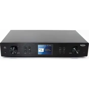 Radiopřijímač Xoro HFT 440 černá (SAT100305)