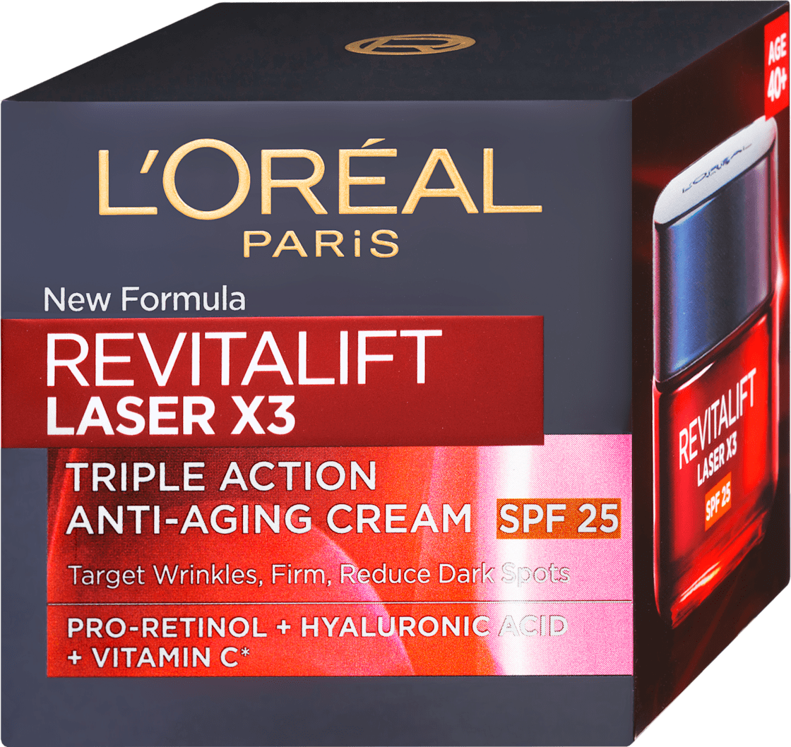 L'ORÉAL PARiS REVITALIFT Revitalift Laser Renew X3 denní krém