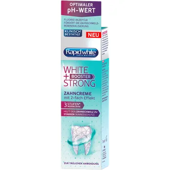 zubní pasta Rapid white zubní pasta White + Booster Strong