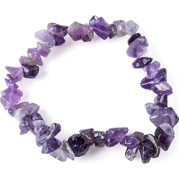 Náramek Prosperk Náramek z minerálů sekaný Ametyst S4714