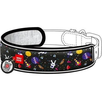 Obojek pro psa Wau Dog, návlek na obojek, NASA, S