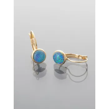 Náušnice Prosperk Romantické náušnice zlatá