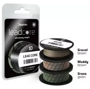 Delphin Šňůrka Leadcore Zelená Grass 8m 45lbs (101003741)