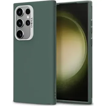 Pouzdro na mobilní telefon Spigen Cyrill UltraColor ochranný kryt pro Samsung Galaxy S24 Ultra zelená (ACS07316)