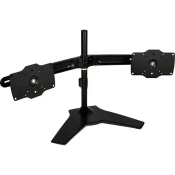 Monitor SilverStone ARM23BS-L kovový držák pro dva monitory do 32" černá (SST-ARM23BS-L)