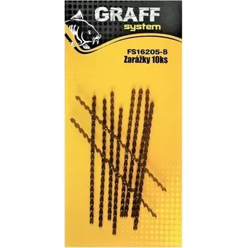 Graff Zarážky 10ks Černá (FS16205-B)