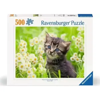 Puzzle Ravensburger Kotě na louce (120003670)