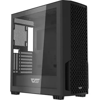 PC skříň darkFlash DF2100 černá (DF2100 BLACK NO FAN)