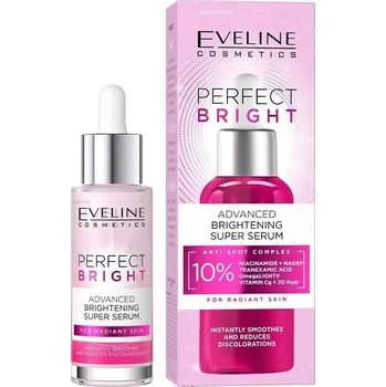 Pleťové sérum Eveline Cosmetics Perfect Bright pokročilé super rozjasňující sérum 30ml