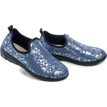 Dámská zdravotní obuv MediLine Medi Line 229874X modré dámské zdravotní mokasiny velikost 39 Rozměr: 41