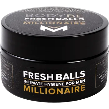 Intimní hygienický prostředek BODYBE Millionaire pánská osvěžující mast na intimní hygienu Fresh Balls