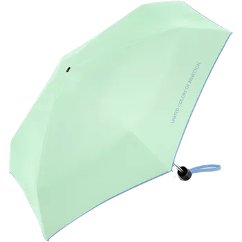 Deštník United Colors of Benetton deštník Ultra Mini Flat Cabbage