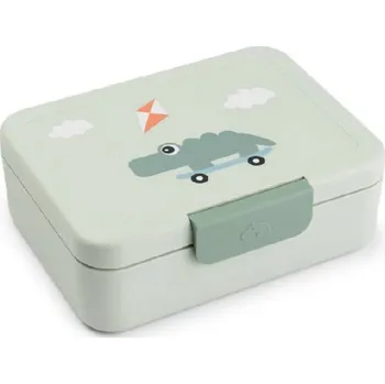 Svačinový box DONE BY DEER dětská svačinová krabička PLAYGROUND Zelená