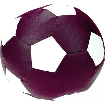 Taburet Sedací vak - míč 80 cm - fialová + bílá