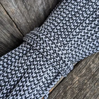 Příze VEĽKÁvlna VEL'KÁ vlna šňůry na šití 6mm Panda