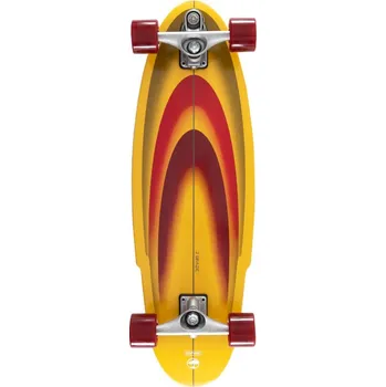 Longboard Arbor - Jordan Brazie C7 Yellow/Red 32,5" - surfskate