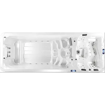 Vířivka Canadian Spa International® Swim Spa Nautilus XXL perla/tmavě šedá