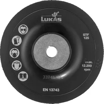 Příslušenství k nářadí LUKAS 36*STF podpěrný talíř 180 pro fíbrové disky vč. matice M14, A38311701001