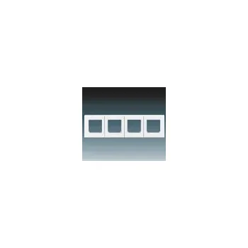 Rámeček 4x b/Lb 3901H-A05040 01 LEV ABB s.r.o. 07-04-026-37801