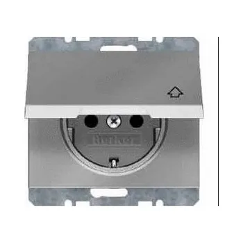 Elektrická zásuvka Zásuvka K5 nerez 16A 47517204 schu HAGER Electro s.r.o. 07-20-037-11460