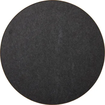 Magnetická kreslící tabulka Gejst, Retell plstěná nástěnka, 80 cm, černo-zlatá - Formadore