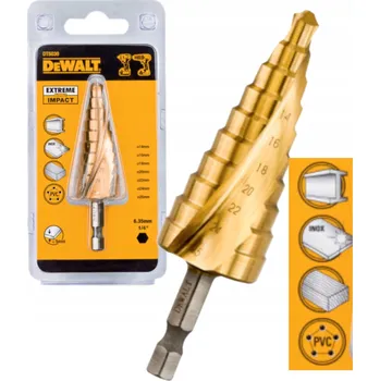 Vrták Vrták kuželový stupňovitý 14-25 mm DeWalt DT5030