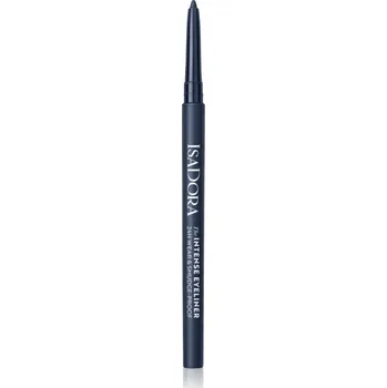 Oční linky IsaDora The Intense Eyeliner dlouhotrvající tužka na oči voděodolná odstín 68 Marine Blue 0.35 g