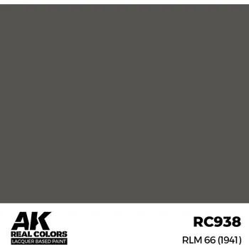 Modelářská barva AK Interactive Real Colors: RLM 66 (1941) 17 ml.