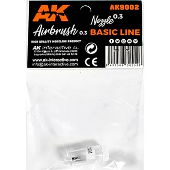 AK Interactive 0.3 Nozzle (Airbrush Basic Line 0.3)