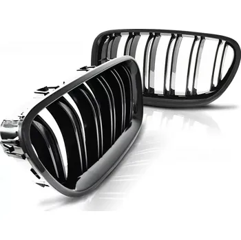 Kapota PŘEDNÍ MASKA, LEDVINKY BMW F10, F11 STYL M5, LESKLÁ ČERNÁ (GRBM49)