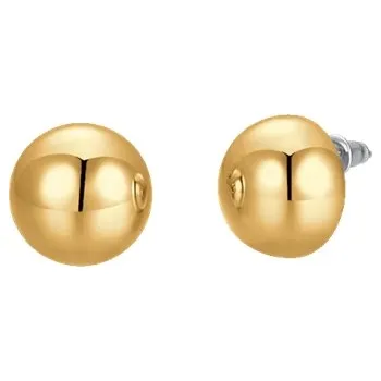 Náušnice Pozlacené náušnice Luca Barra z chirurgické oceli OK1388