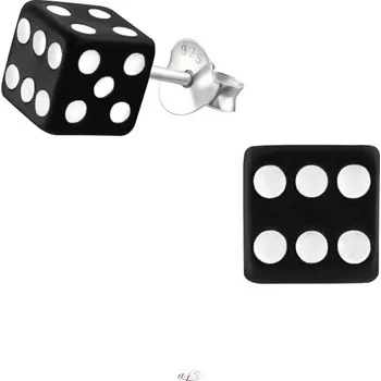 Náušnice Prosperk Náušnice hrací kostky