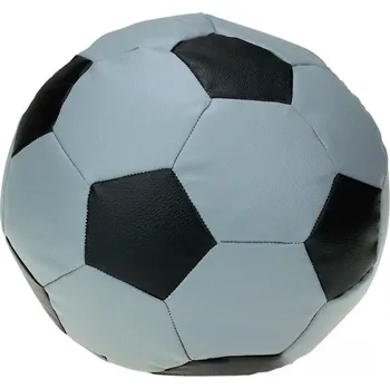 Taburet Sedací vak - míč 80 cm - šedá + černá