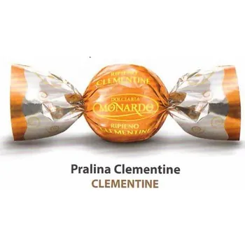 Čokoláda MONARDO Clementinka Čokoládové pralinky s mandarinkovou náplní 1kg