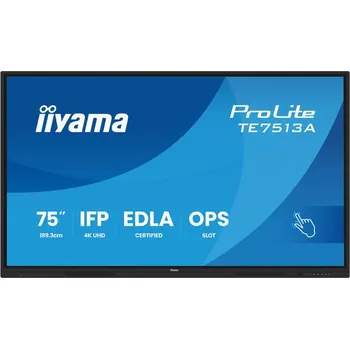 Monitor 75" iiyama ProLite TE7513A-B1AG TE7513A-B1AG