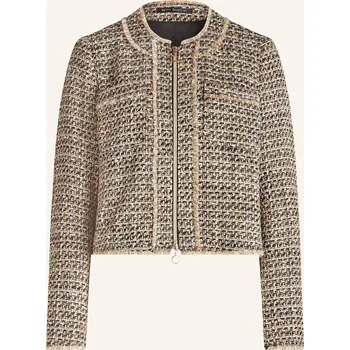 Betty Barclay Dámská Bunda Hranatého Střihu Z Buklé, černá /...