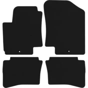 autokoberec Kobercové rohože Edecor velurové 4 ks