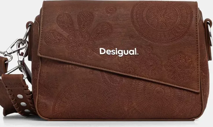 Borsa A Tracolla Desigual Dejavu Phuket Mini Donna - Effetto Pelle Con Stampa Mandala, Design Compatto E Pratico