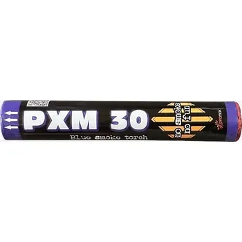 Zábavní pyrotechnika Piromax Dýmovnice PXM30 - Modrá