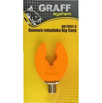 Graff Gumová rohatinka Big Carp Oranžová (HR17092-O)
