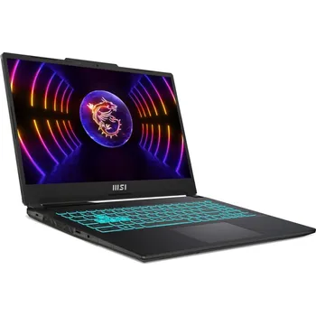 Notebook MSI Cyborg 15 A13VF-1485XPL Intel® Core™ i5 i5-13420H Laptop 39,6 cm (15.6") Full HD 16 GB DDR5-SDRAM 512 GB SSD NVIDIA GeForce RTX 4060 Wi-Fi 6E (802.11ax) NoOS Černá