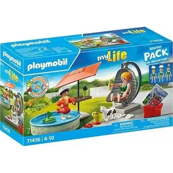 Stavebnice Playmobil Playmobil® City Life 71476 Vodní hrátky na zahradě (71476-PL)