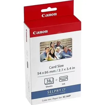 Fotopapír Canon KC-36IP (card size - 86x54) 36ks (7739A001)