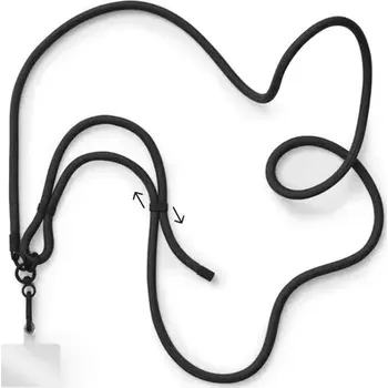 Pouzdro na mobilní telefon Hama šňůrka na mobil 2m černá (135285)