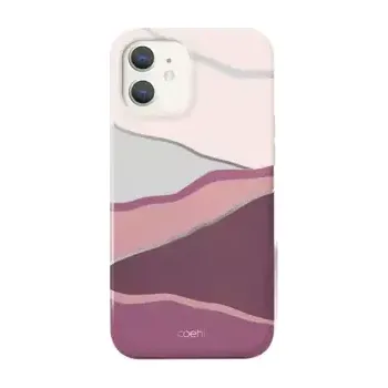 Pouzdro na mobilní telefon Uniq Coehl Ciel pouzdro pro Apple iPhone 12 mini SUNSET PINK (růžová) (8886463675038)